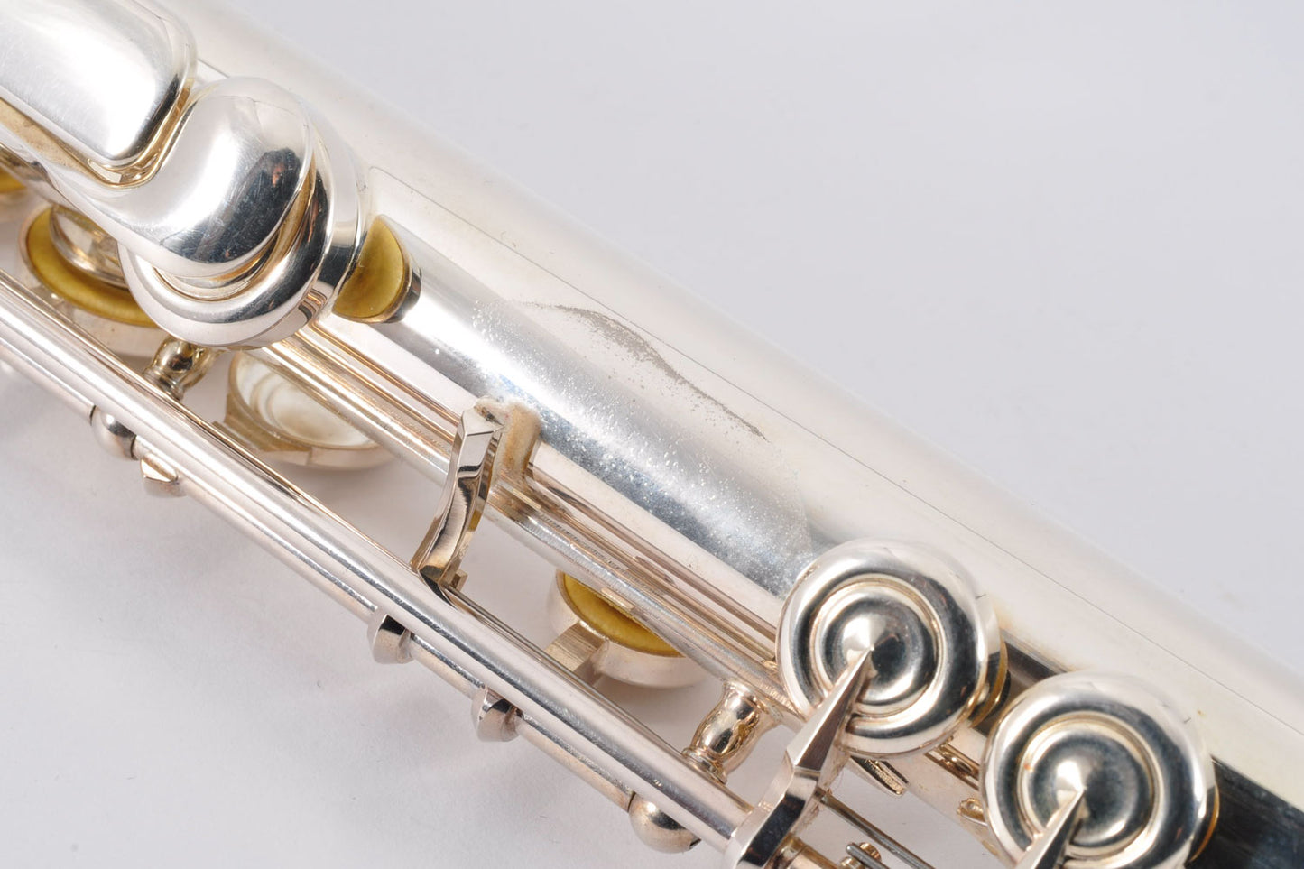 Yamaha YFL-312 Flute Silver E-Mechanism w/Case Carrybag Made In Indonesia Used From Japan #K33777