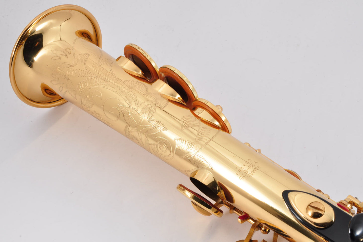 YAMAHA YSS-675 Soprano Saxophone Made In Japan w/Case M1neck Moutupiece Used From Japan #003153