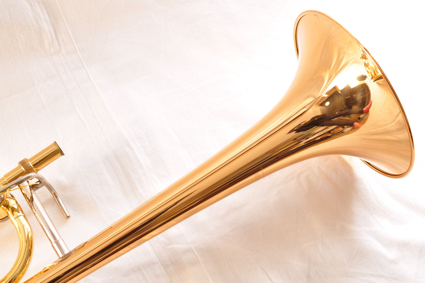 Yamaha YSL-456G Tenor Bass Trombone Made In Japan w/Hardcase Mouthpiece Used From Japan #505670