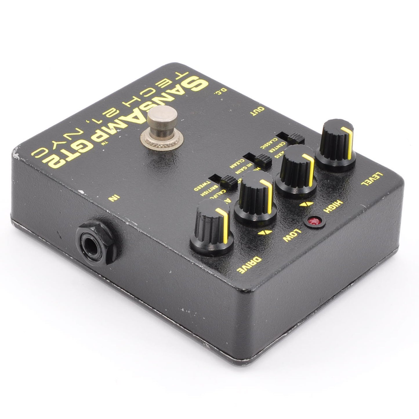Tech21 SansAmp GT2 NYC Guitar Effects Pedals Overdrive Distortion Used From Japan #135612