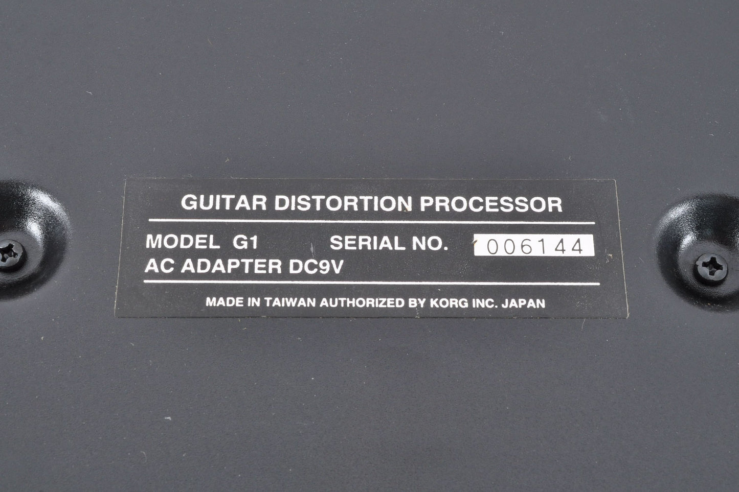 Korg ToneWorks G1 Guitar Distortion Processor Dimebag Darrell Multi-Effect Pedal Used From Japan #6144