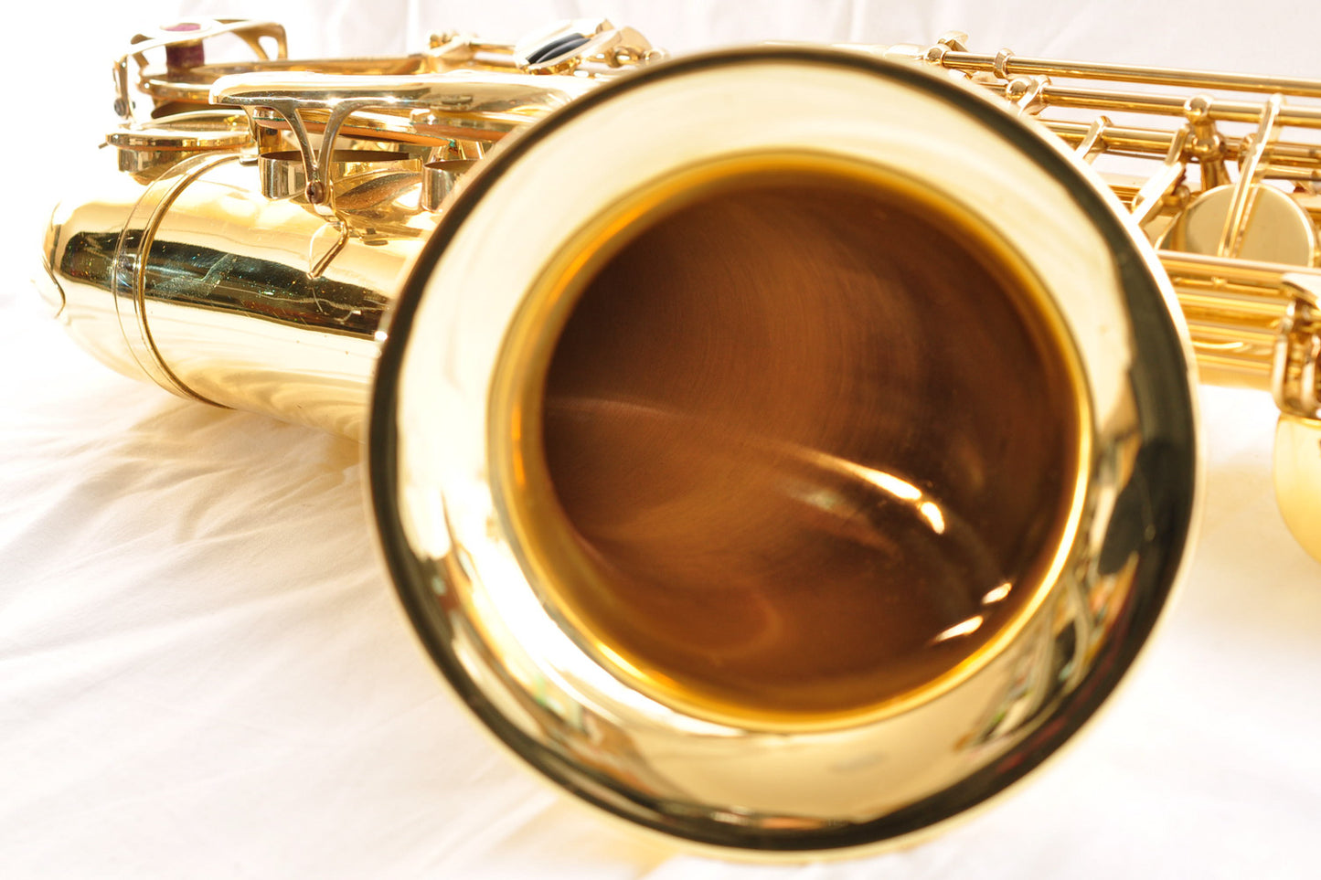 Yamaha YTS-32 Gold Tenor Sax Saxophone Made In Japan w/Hardcase From Japan #1802
