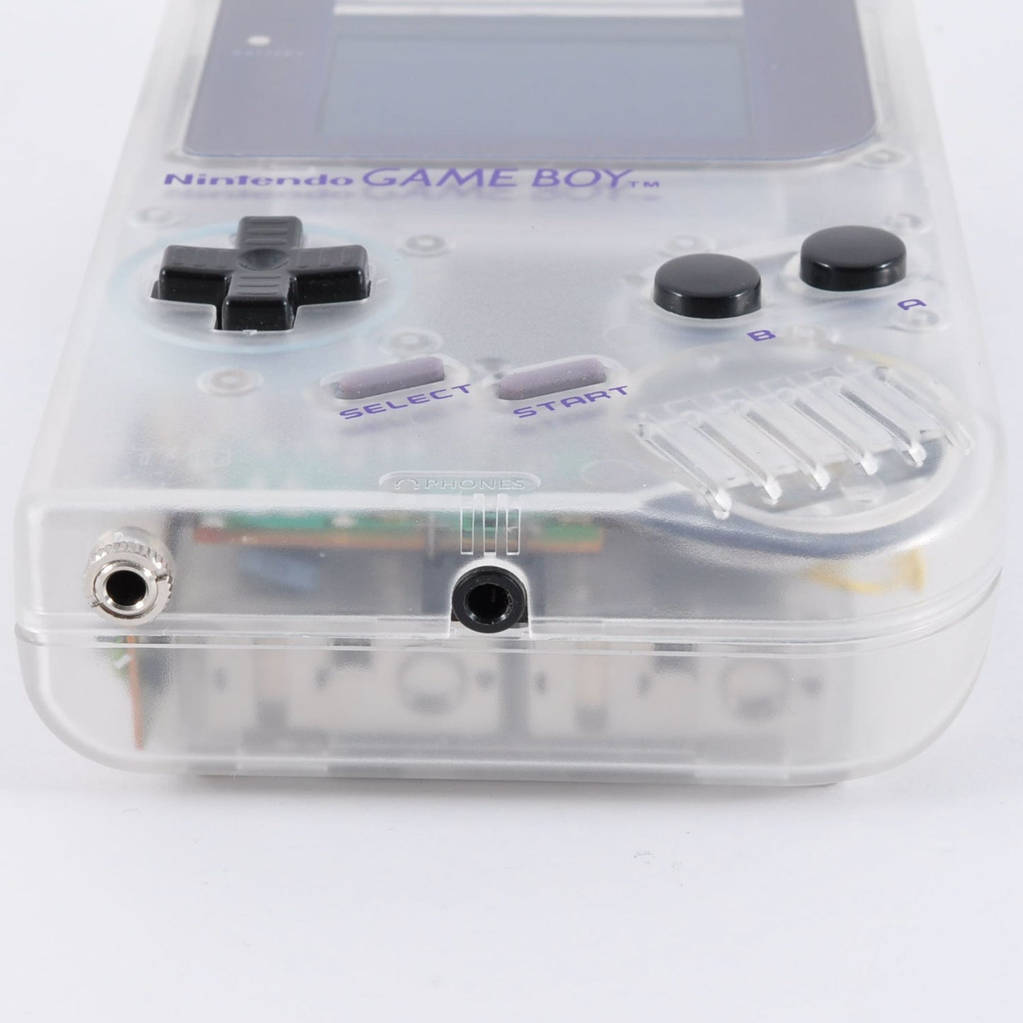 Gameboy DMG-01 Modified Pro Sound For LSDj(Chiptune) & IPS LCD BackLight & Clear Case Used From Japan