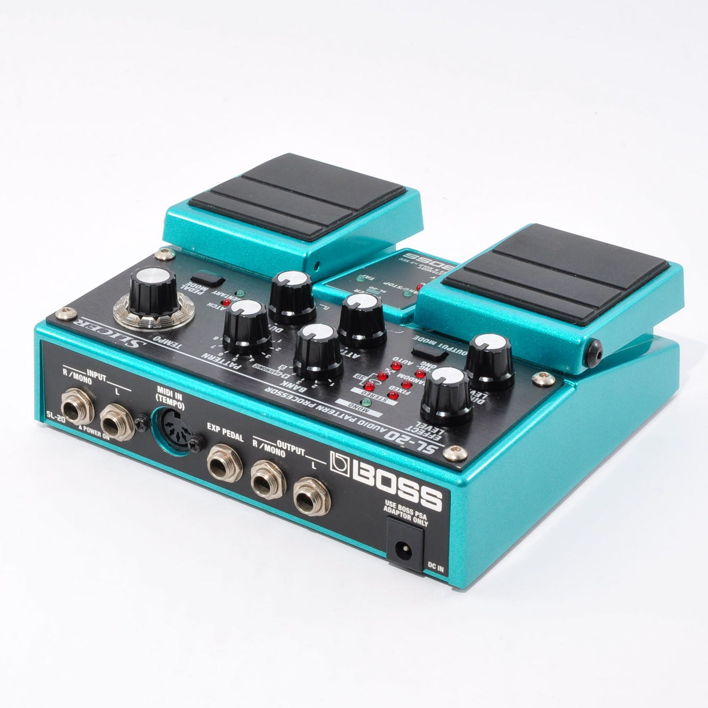 Boss SL-20 Slicer Audio Pattern Processor Guitar Effects Pedal Made In Taiwan Used From Japan #ZX32887