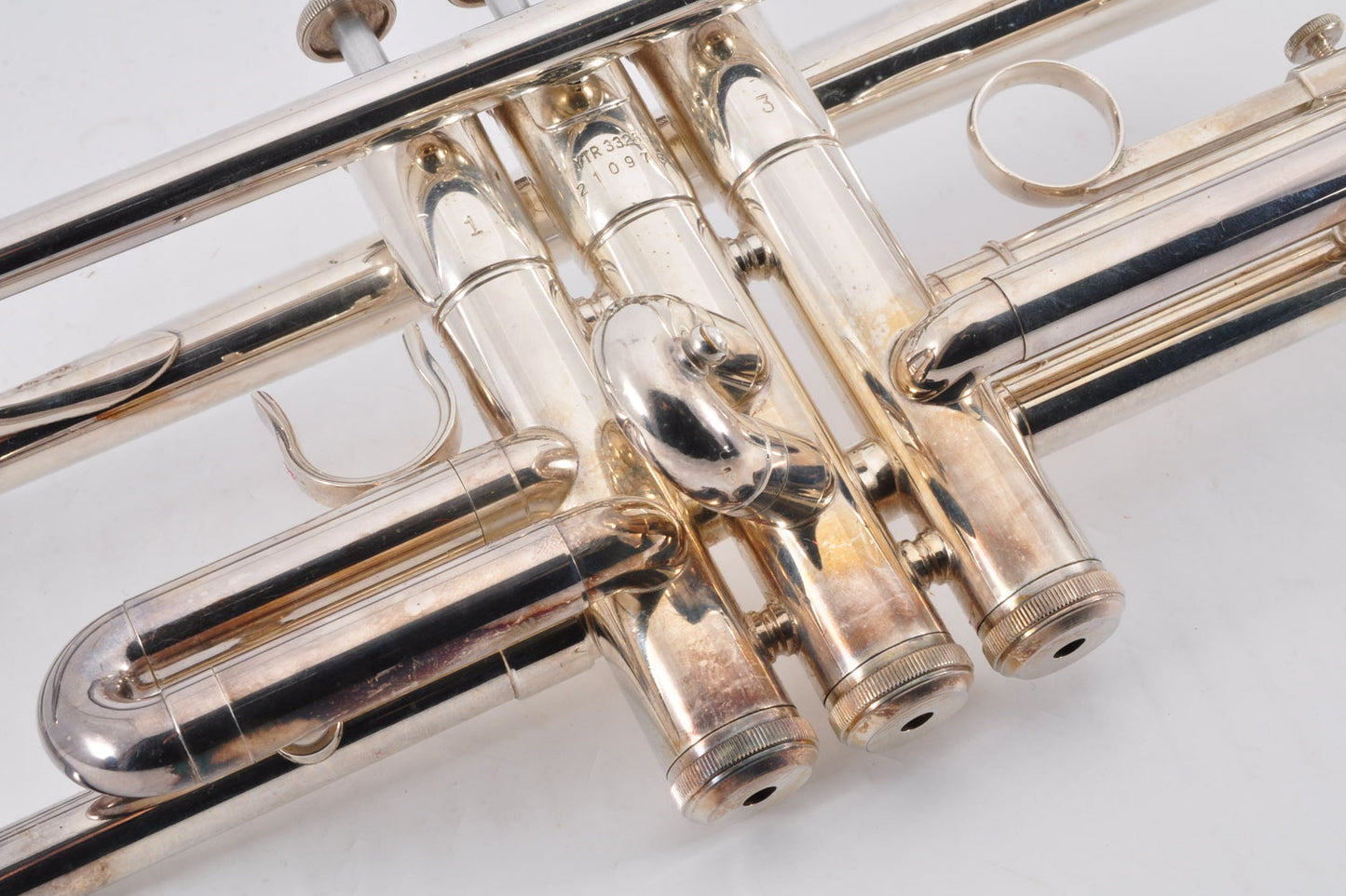 Yamaha YTR-3325S Trumpet Silver w/Hardcase Key Bb Standard Made In Japan Used From Japan #210976