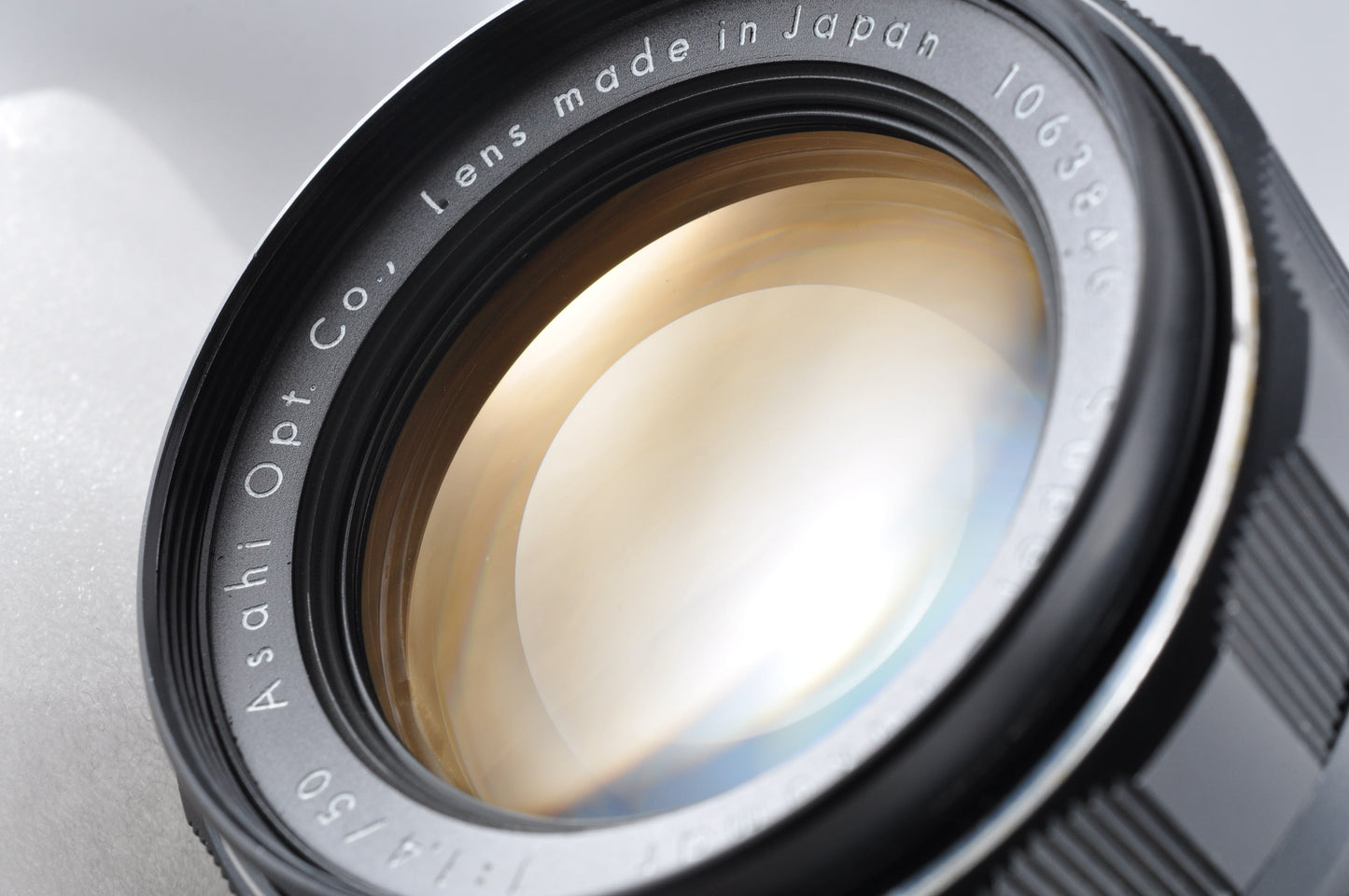 8 element early Maintained PENTAX SUPER TAKUMAR 50mm F1.4 Prime Lens From Japan #1063846