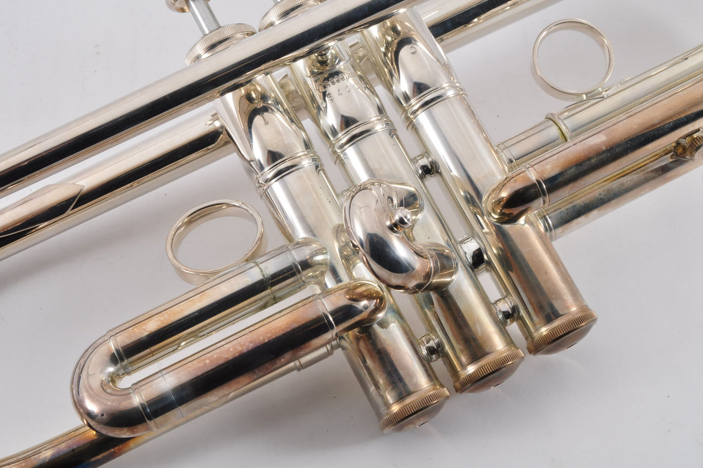 Yamaha YTR-8335RGS Trumpet Xeno Silver Made In Japan Reverse Leadpipe w/Case Used From Japan #454004