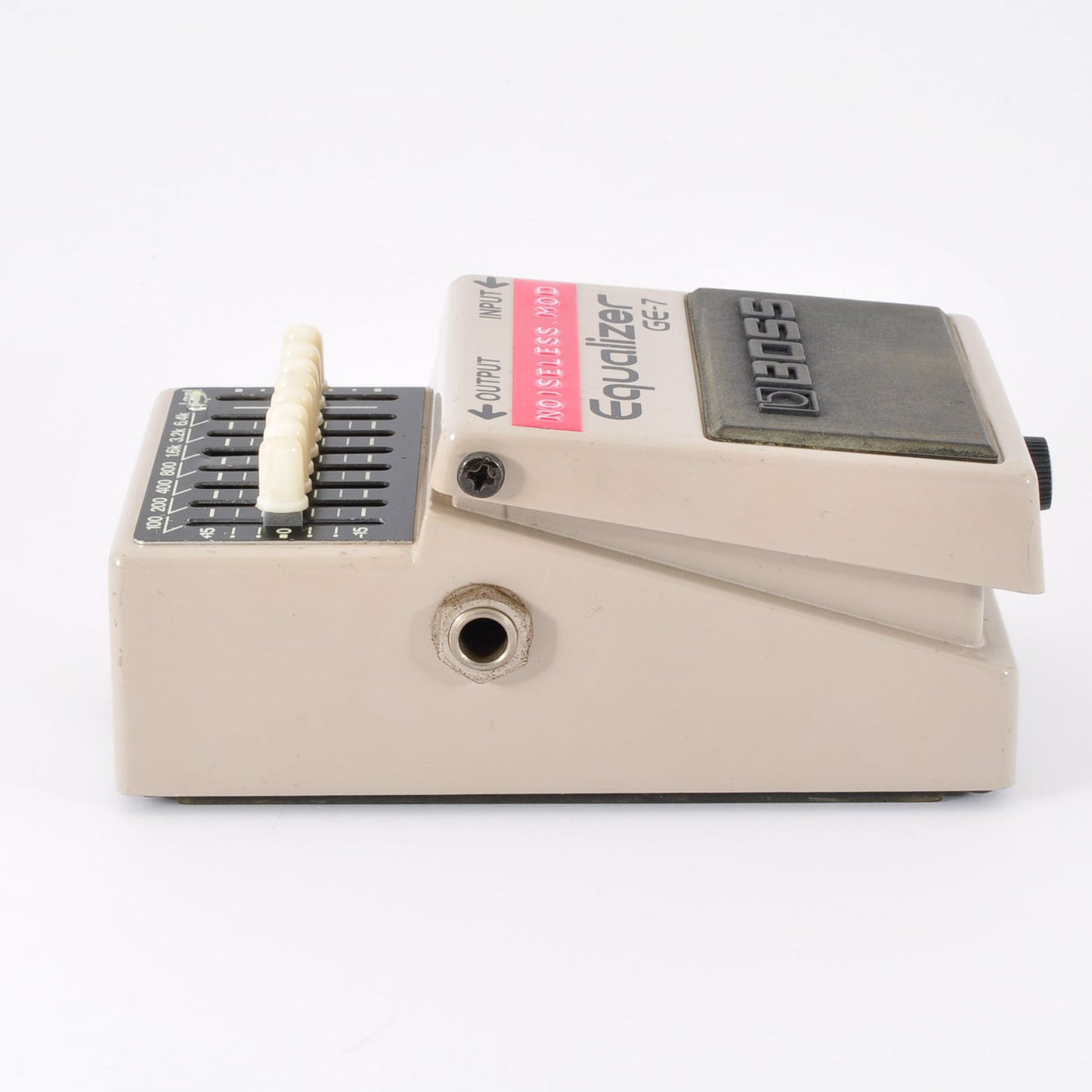 Boss GE-7 Modified Noiseless Equalizer PSA.OK Made In Taiwan 1995 Guitar Effects Pedal Used From Japan #CH09483