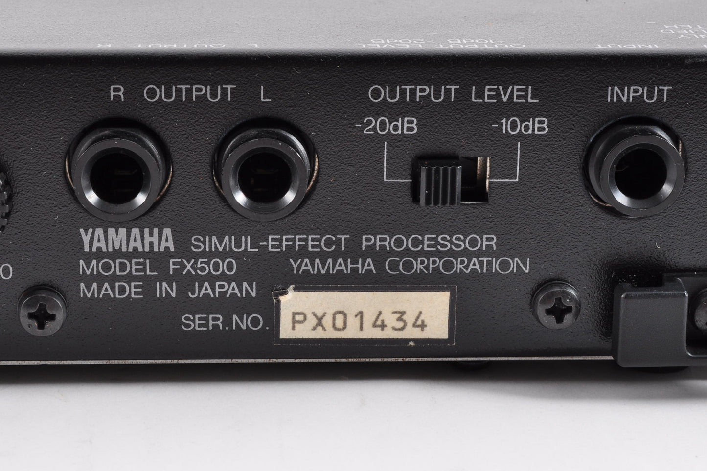 Yamaha FX500 SIMUL-EFFECT Processor Guitar Effect Unit Made In Japan Used From Japan #PX01434