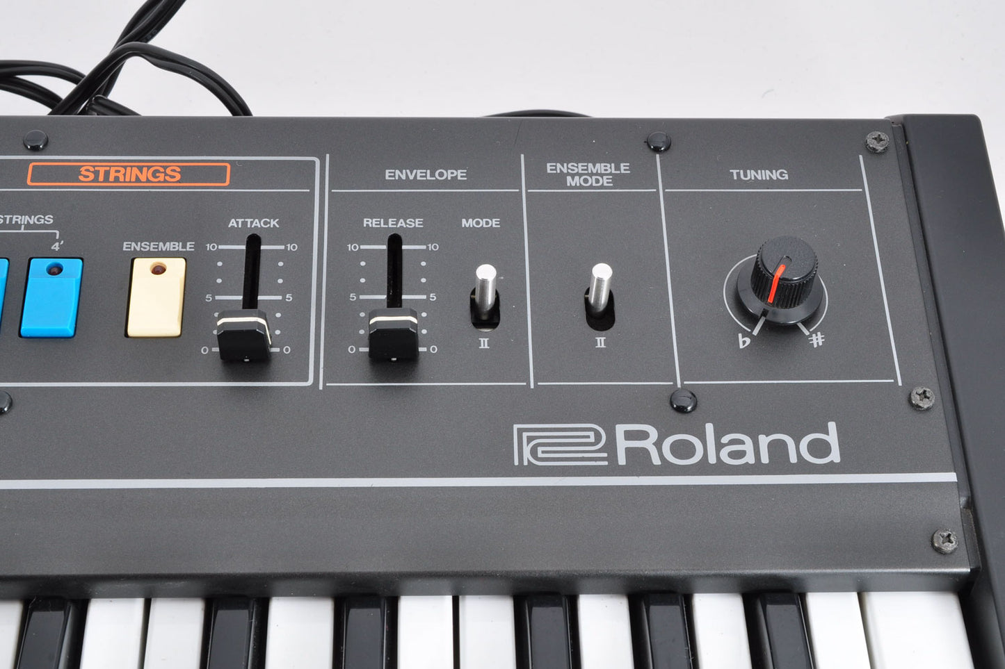 Roland RS-09 Organ Strings Good Condition Analog Keyboard Synthesizer w/Hardcase Used From Japan #998843