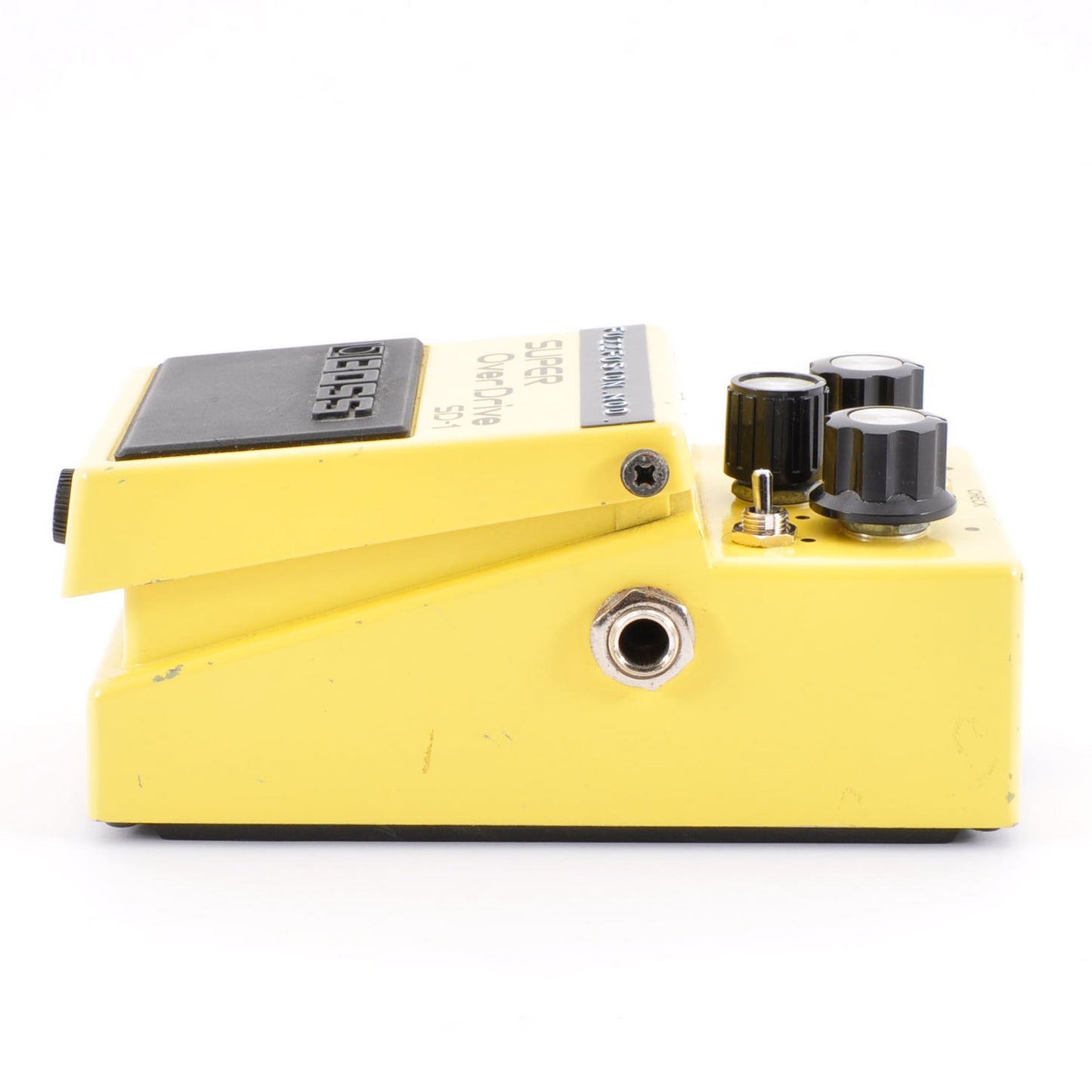 Boss SD-1 Modified FuzzFusion SuperOverdrive Clipping 1N34A&LED3mm Used From Japan #OP64373