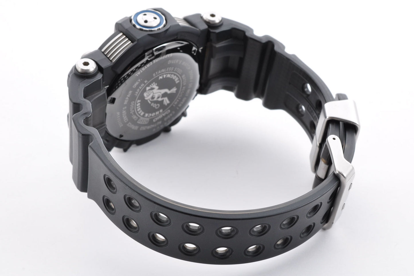 CASIO G-SHOCK GWF-D1000-1JF Master of G FROGMAN Triple Sensor 3445 Used From Japan