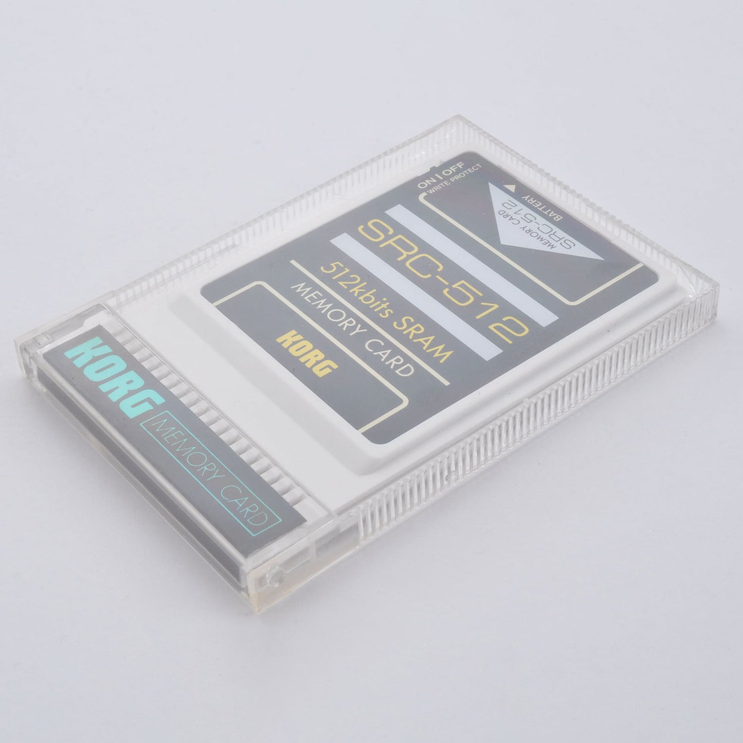 Korg SRC-512 512kbits SRAM MEMORY CARD 01/W X3 03R/W Used From Japan