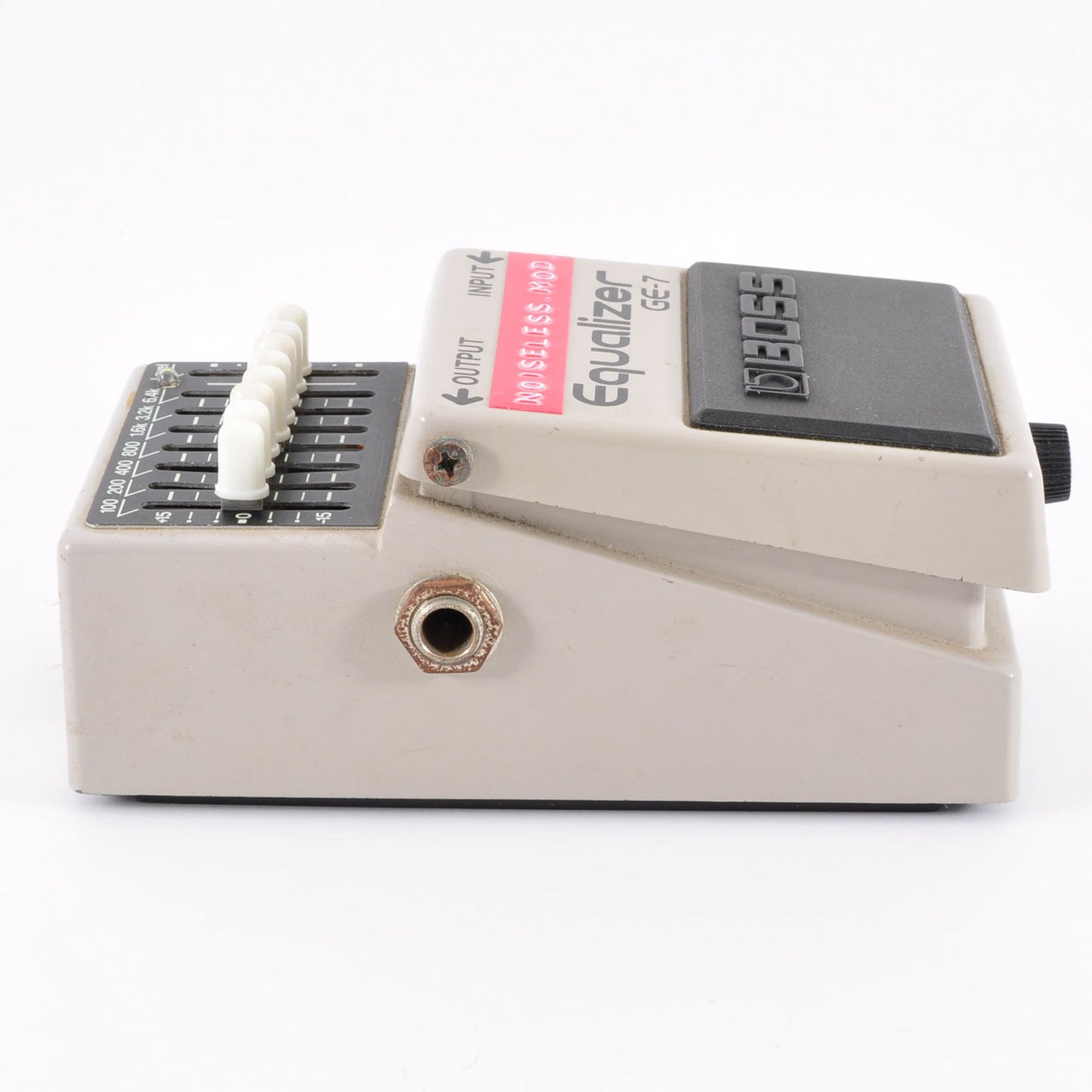 Boss GE-7 Modified Noiseless Equalizer PSA.OK Made In Taiwan 1993 Effects Pedal Used From Japan #AE85662