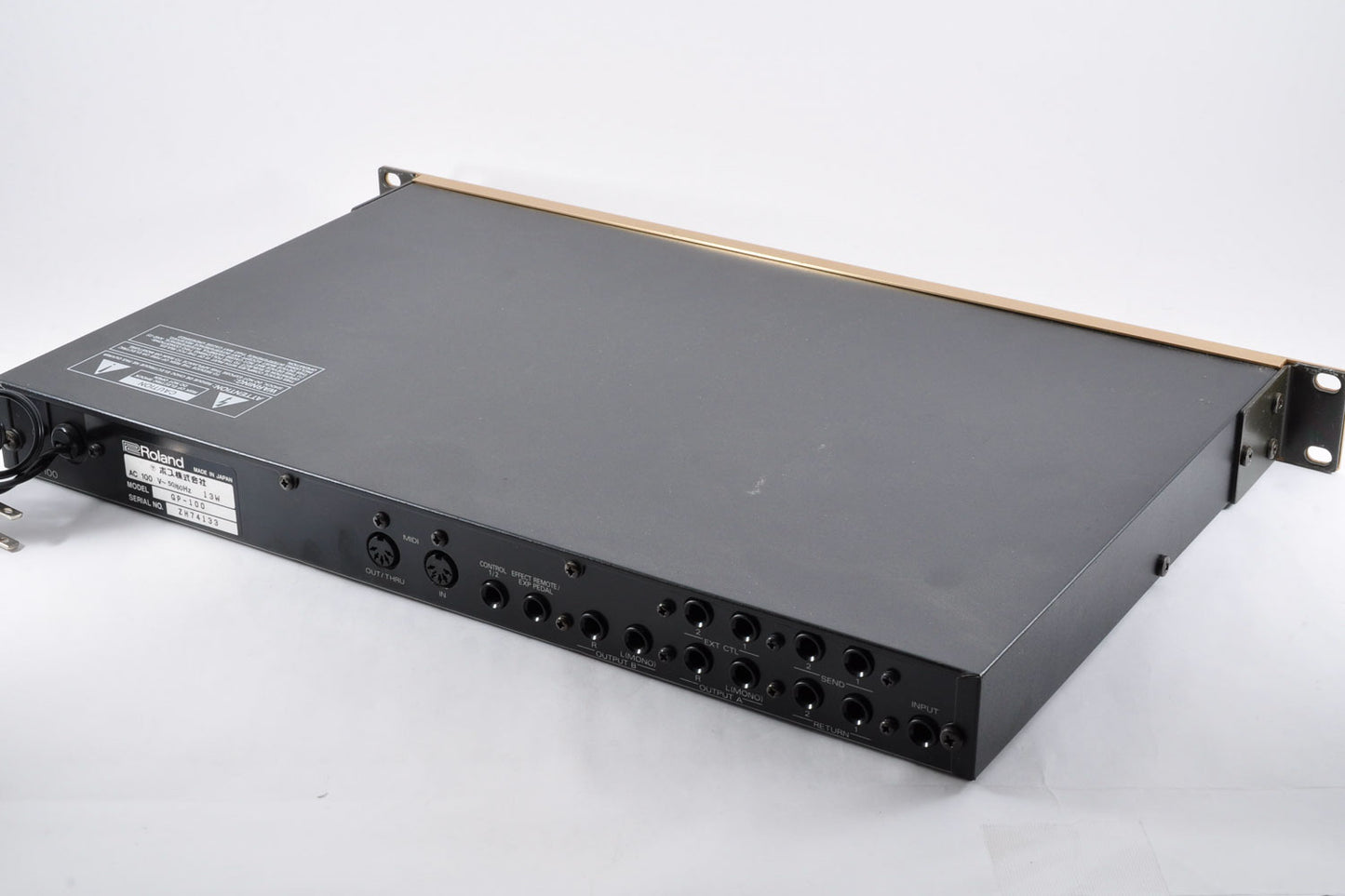 Roland GP-100 Guitar Preamp Processor Multi Effector 1U Rack Mount Made In Japan Used From Japan #ZH74133