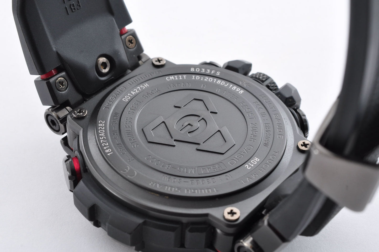 CASIO G-SHOCK MTG-B1000B-1AJF Shock-Resistant Solar Bluetooth Men's Watch 5544 Used From Japan