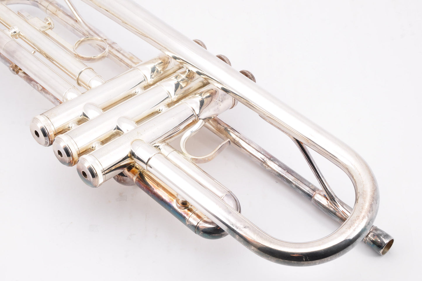 Yamaha YTR-2320ES Trumpet Silver w/Hardcase Mouthpiece Made In Japan Used From Japan #210254