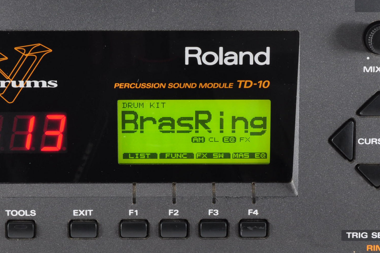 Roland TD-10 Vdurm Percussion Drum Sound Module Made In Japan Used From Japan #AM05307