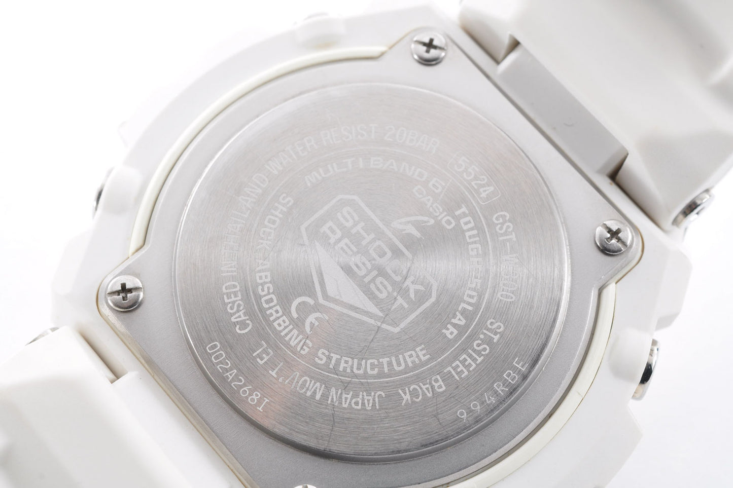 Casio G-Shock GST-W300-7AJF G-STEEL Radio Solar Men Watch 5524 Used From Japan