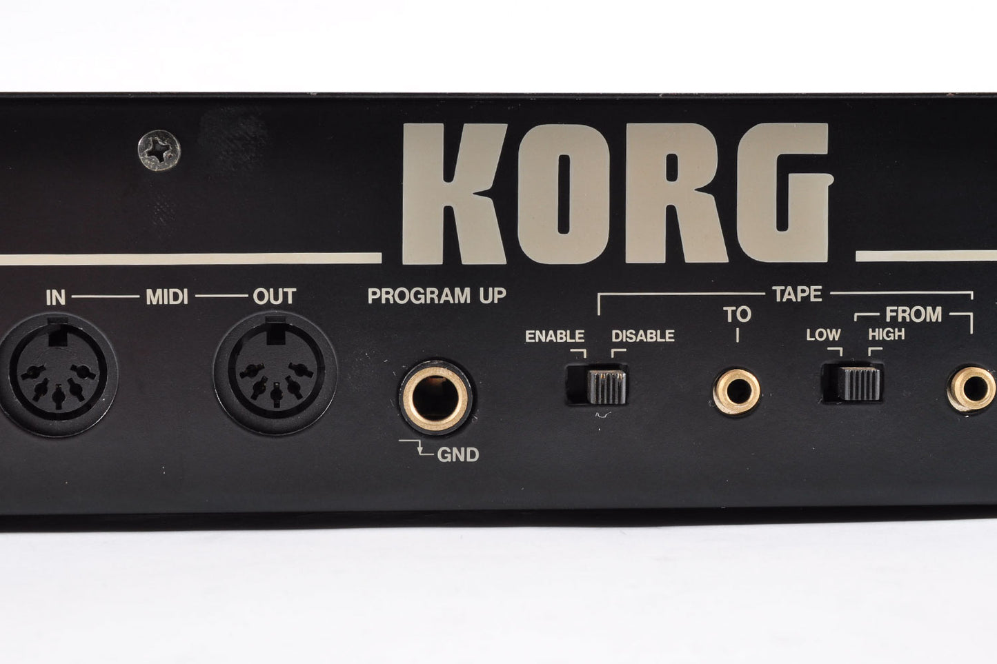 Korg EX-800 Vintage Polyphonic Analog Synthesizer w/Adapter Working Made In Japan Used From Japan #226
