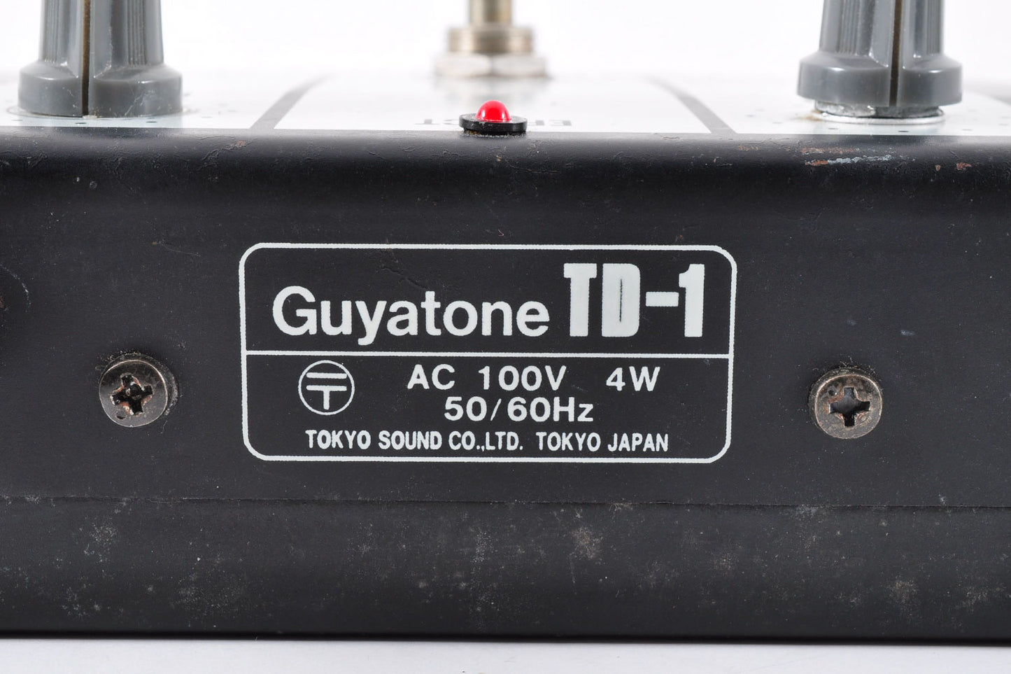 Guyatone TD-1 Vacuum Tube Distortion Guitar Effects Pedal 100v Tested Used From Japan #5903300
