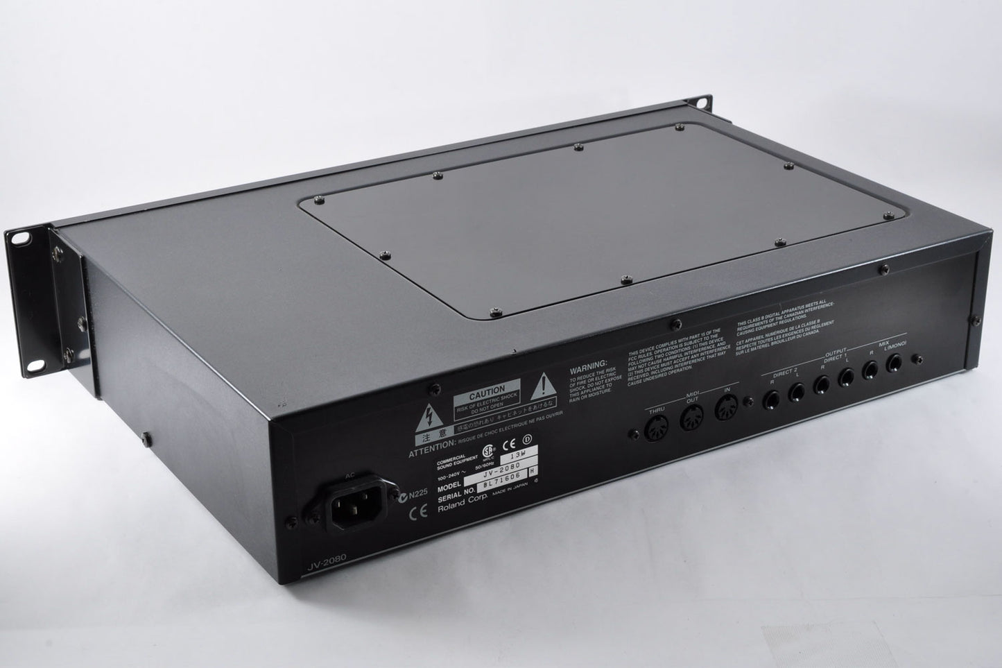 Roland JV-2080 64 Voice Synthesizer Keyboard Sound Module Made In Japan Used From Japan #BL71606