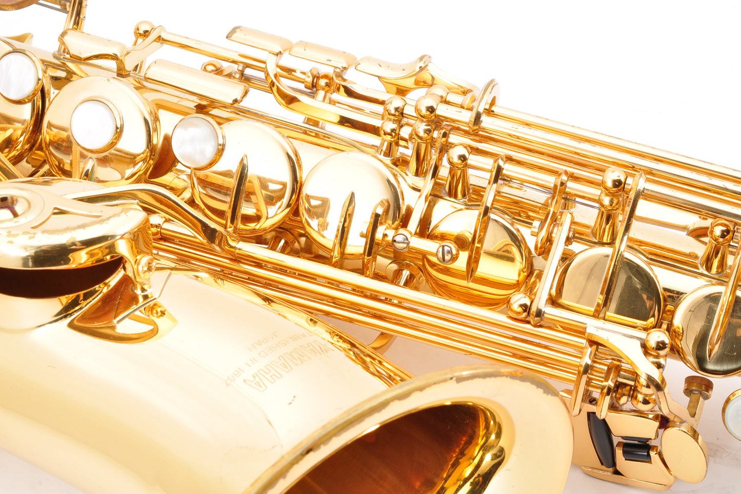 Yamaha YAS-62II Alto Saxophone G1 Neck w/Case Made In Japan Used From Japan #76218