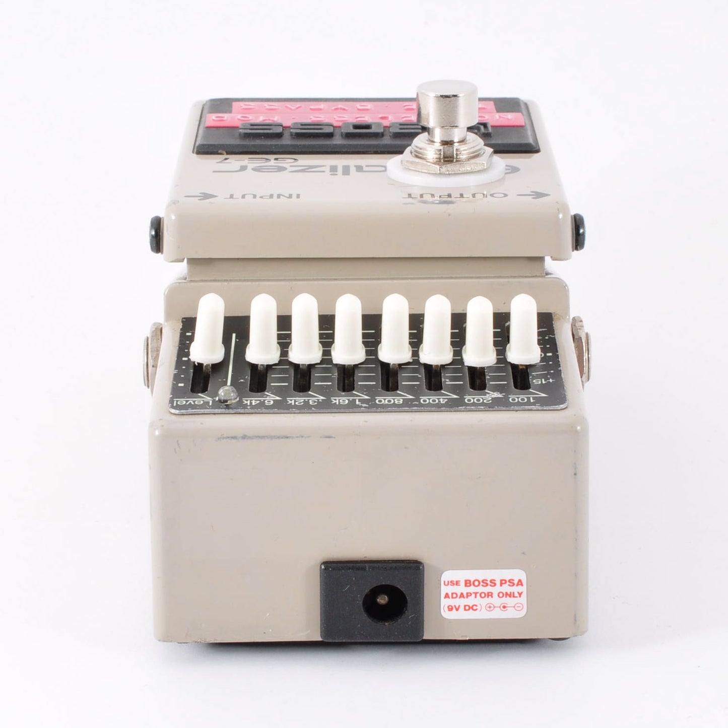 Boss GE-7 Modified True Bypass & Noiseless Equalizer Made In Taiwan 2002 Used From Japan #MP58507