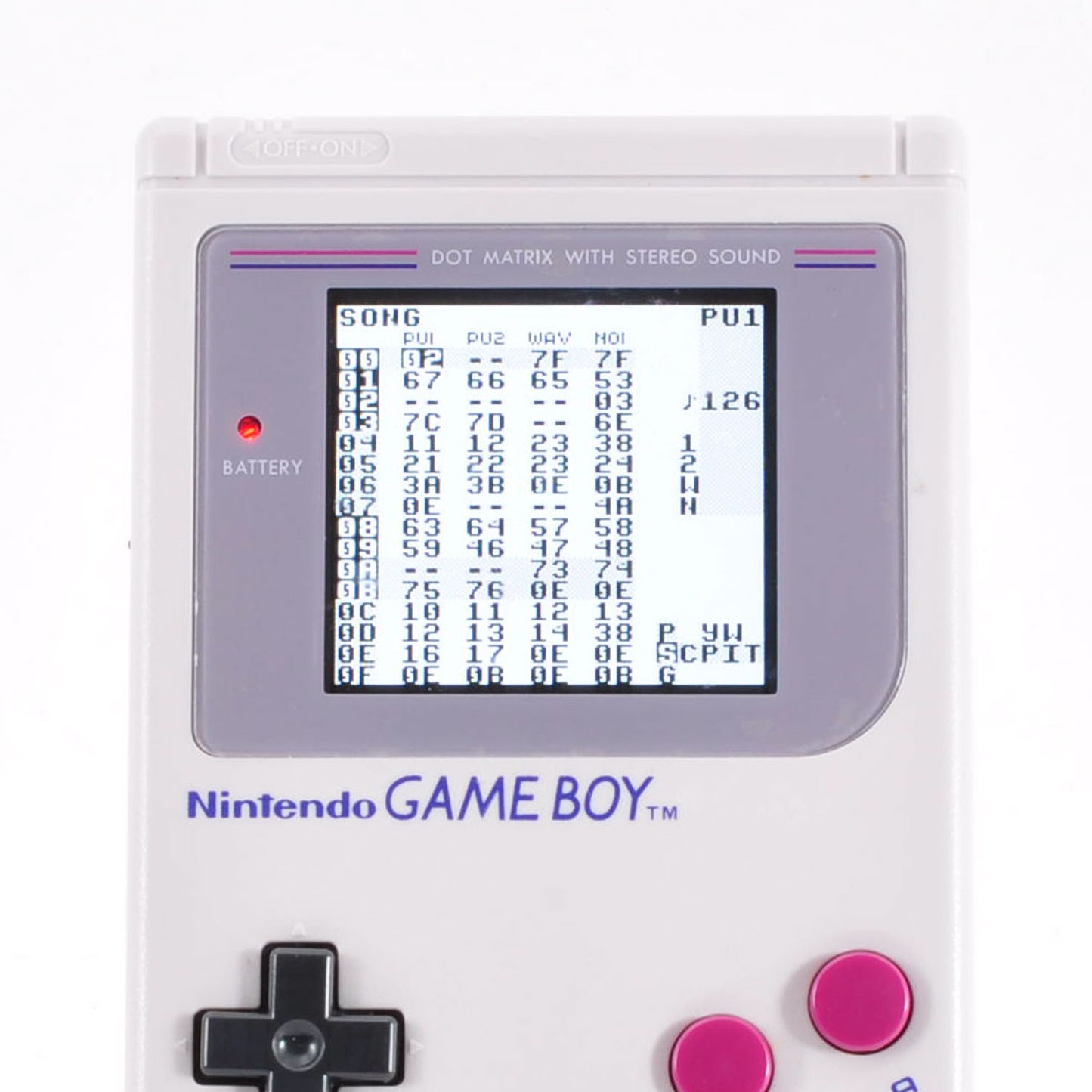 Gameboy DMG-01 Modified Pro Sound For LSDj & IPS LCD BackLight Screen Used From Japan #G21675608