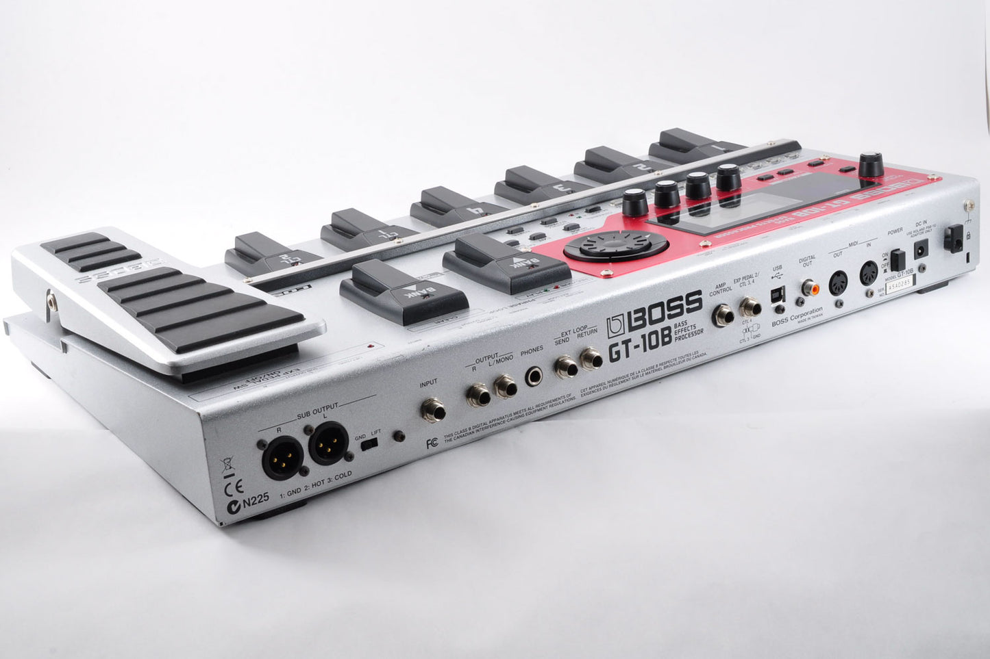 Boss GT-10B Multi-Effects Bass Effects Processor Pedal Made In Taiwan Used From Japan #A5A0285