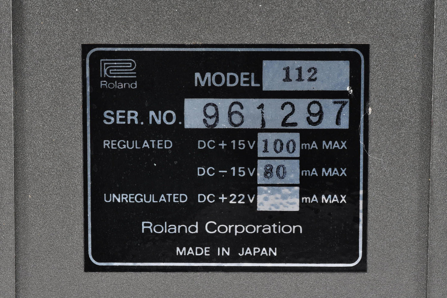 Roland SYSTEM-100M Model 112 Dual VCO Modular Analog Synthesizer w/8pin Cable Used From Japan