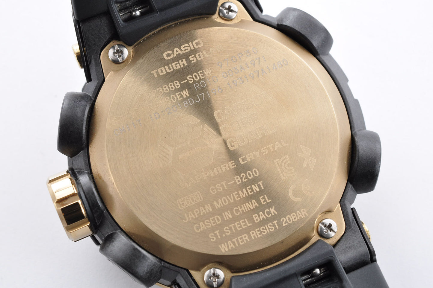 Casio G-Shock GST-B200X-1A9JF G-STEEL w/Original Box Watch 5608 Used From Japan
