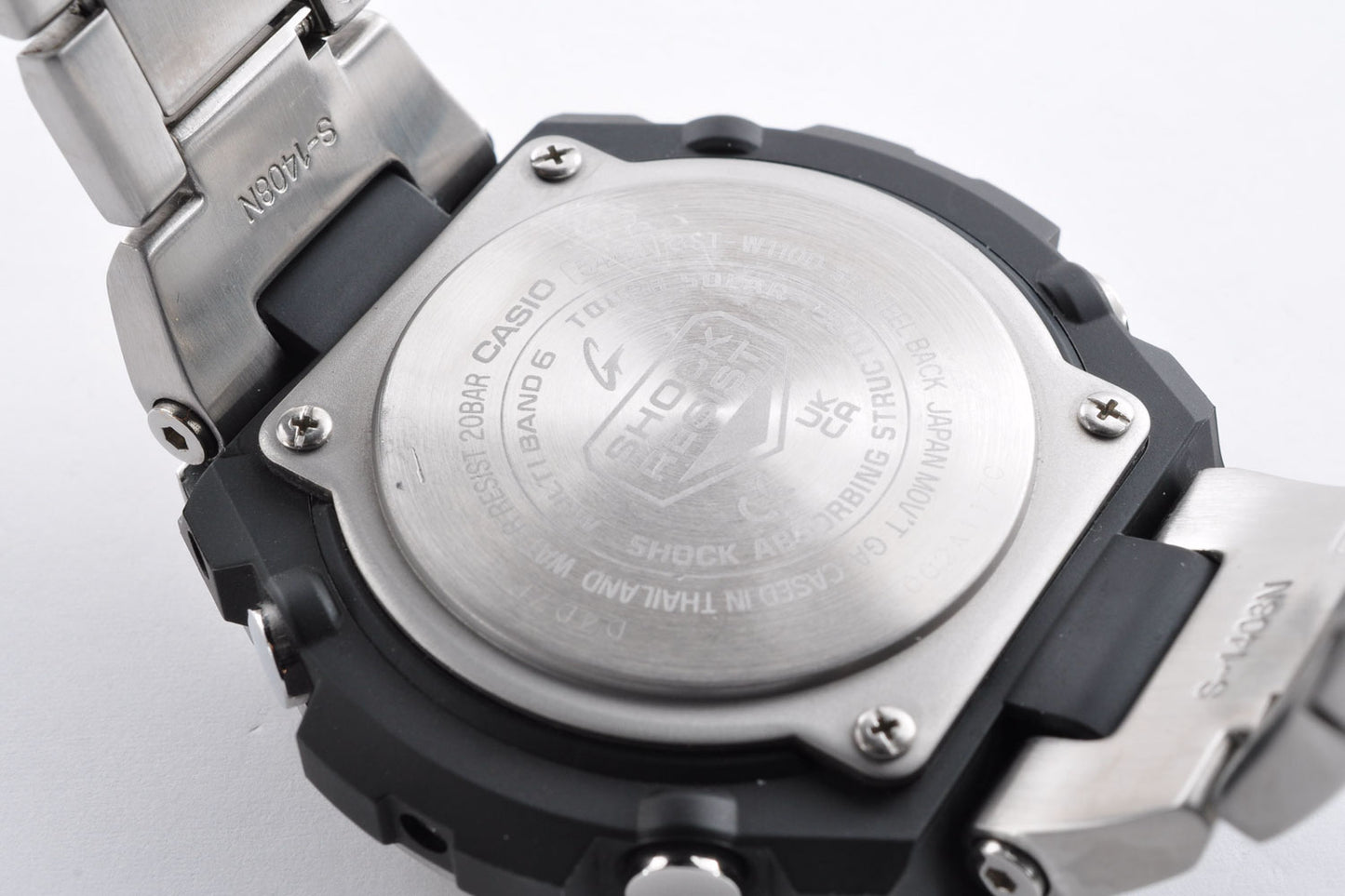 CASIO G-SHOCK GST-W110D-1AJF G-STEEL Multiband 6 men Watch 5444 Used From Japan