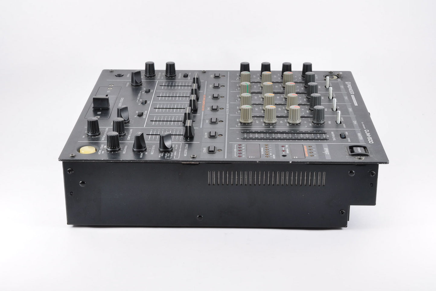 Pioneer DJM-500 Professional 4-Channel DJ Mixer Built-in Effects Working Used From Japan #RC1005893YE