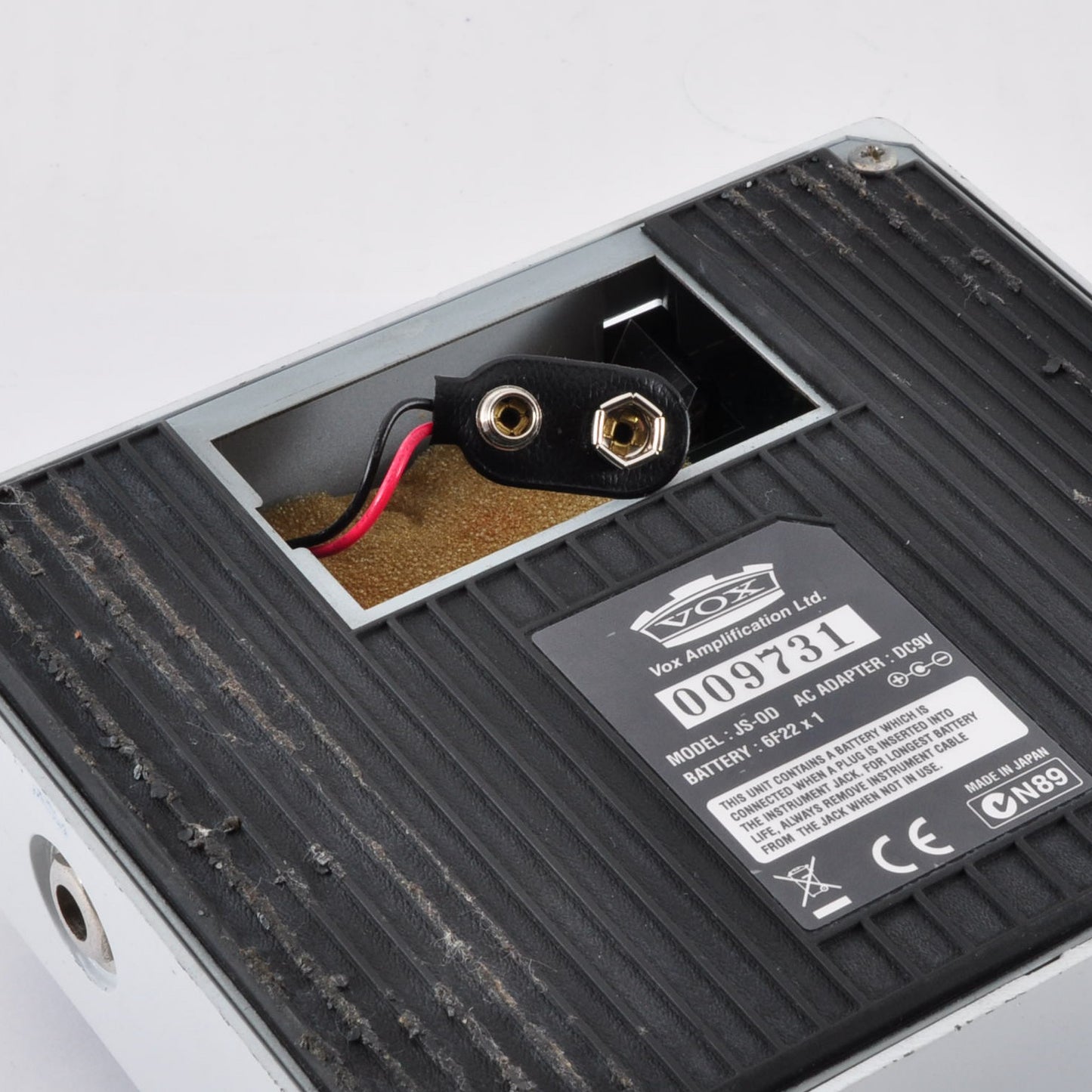 Vox JS-OD Ice 9 Overdrive Joe Satriani Signature Model Guitar Effects Pedal Used From Japan