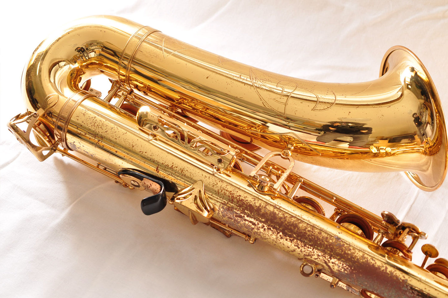 Yamaha YTS-62 Tenor Saxophone Purple Logo First Model Made In Japan w/Case Mouthpiece Used From Japan #6497