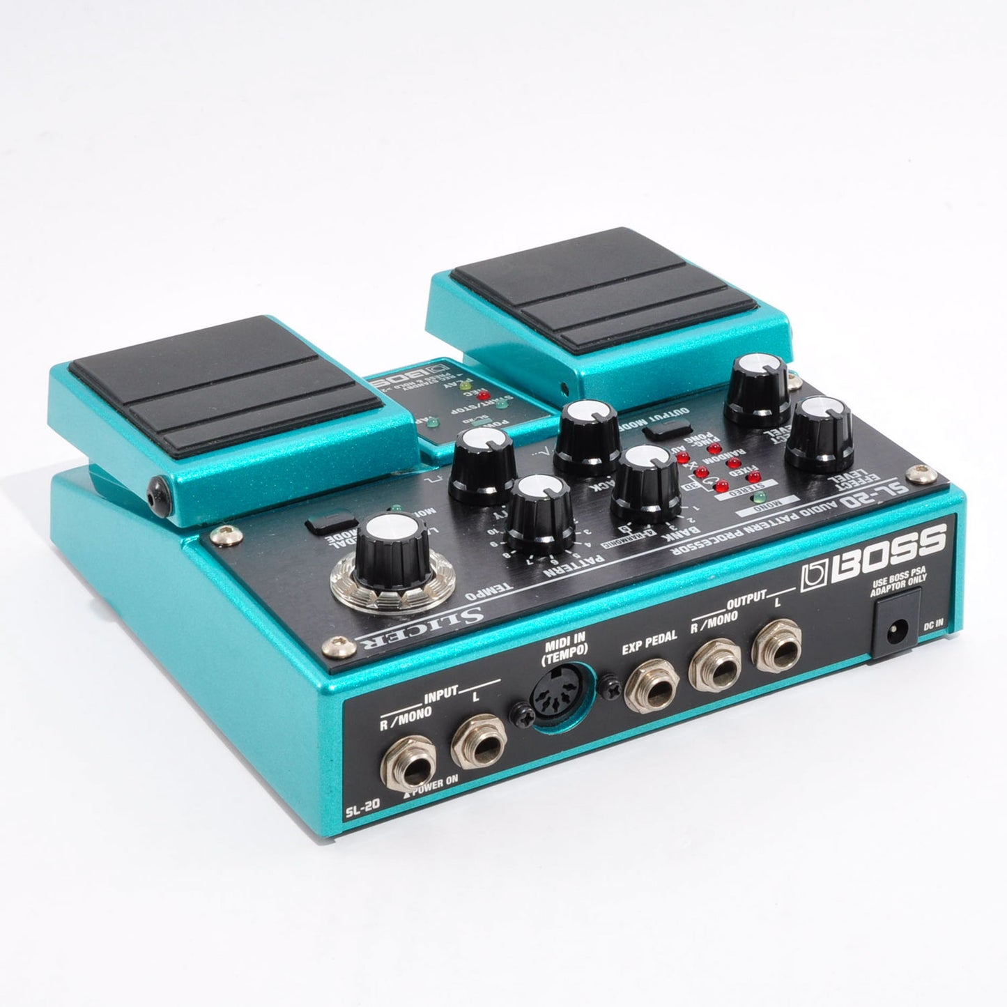 Boss SL-20 Slicer Audio Pattern Processor Guitar Effects Pedal Made In Taiwan Used From Japan #ZX32887