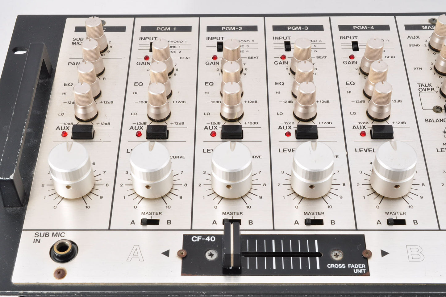 Vestax PMC46 House Version Rotary MIxer Made In Japan Tested Working Used From Japan #330049