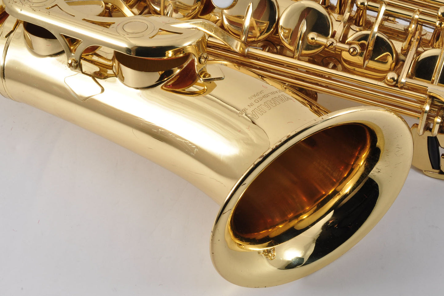 Yamaha YAS-24II Alto Saxophone Made In Japan w/Hardcase Mouthpiece Strap Used From Japan #010013