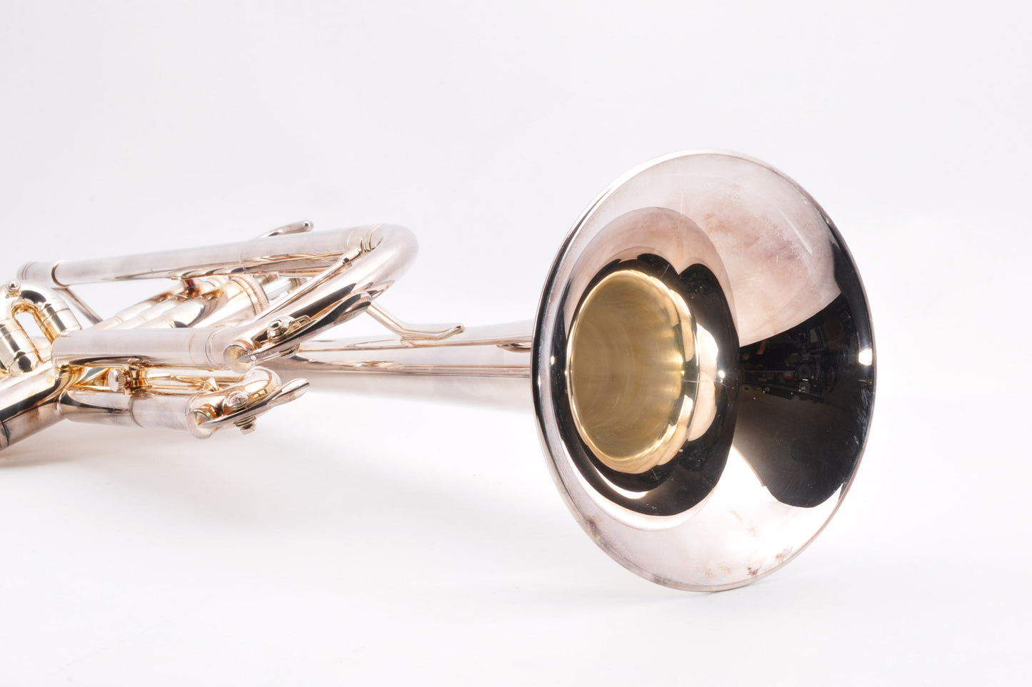 Yamaha YTR-4335GII Silver Plated Brass w/Semi Hard Case Used From Japan #C98538
