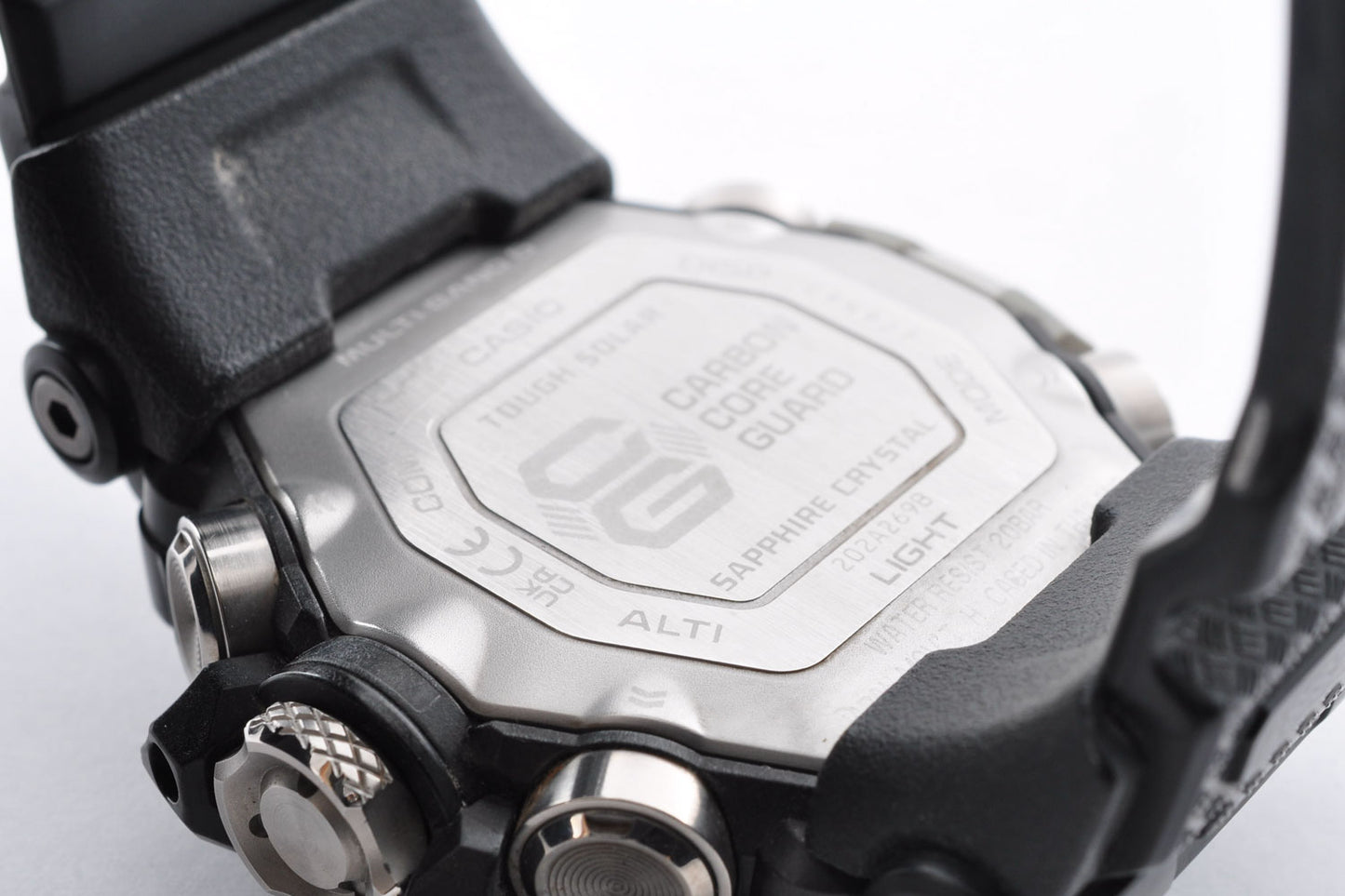 CASIO G-SHOCK GWG-2000-1A1JF CARBON MUDMASTER Radio Solar 5678 Used JP