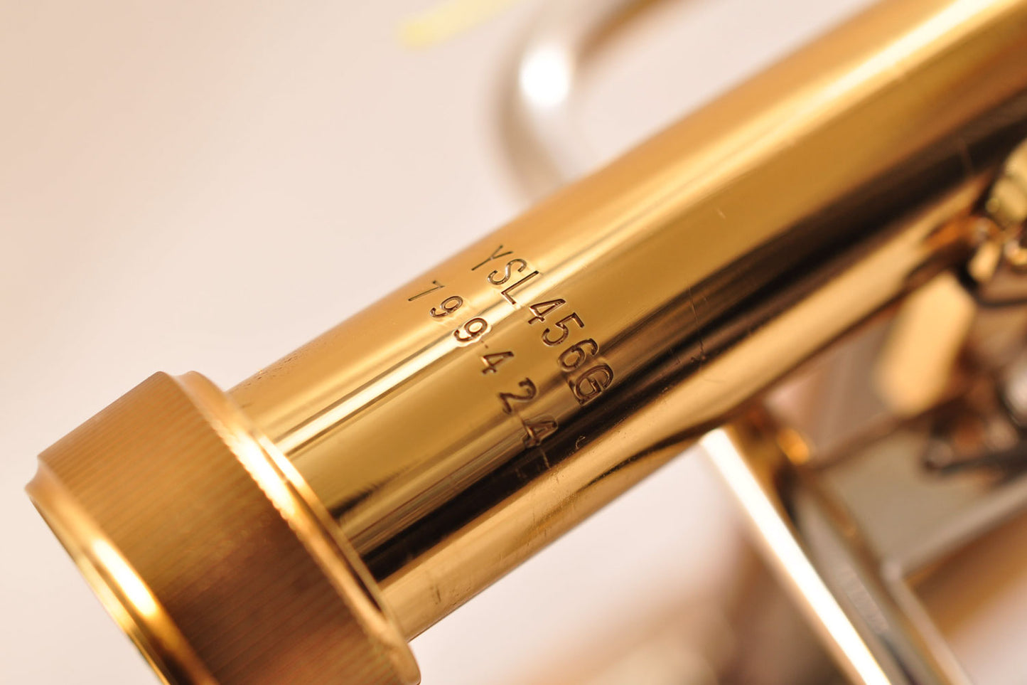 Yamaha YSL-456G Tenor Bass Trombone w/Hardcase Mouthpiece Made In Japan Used From Japan #799424
