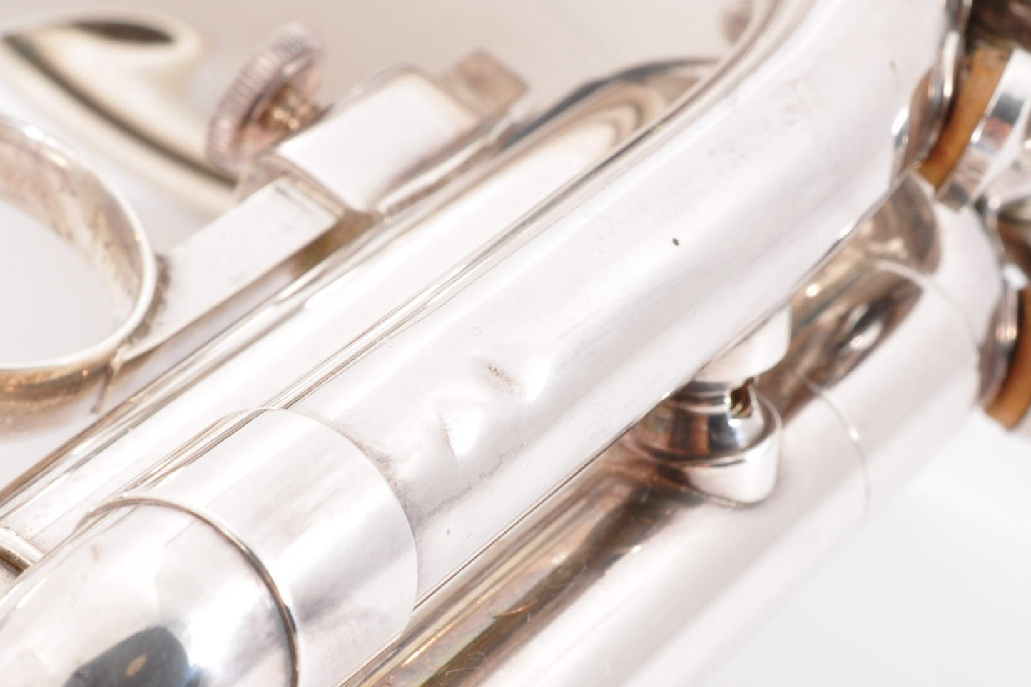 Yamaha YCR-2610S Cornet Silver Key Eb w/Hardcase&Mouthpiece Used From Japan #1338