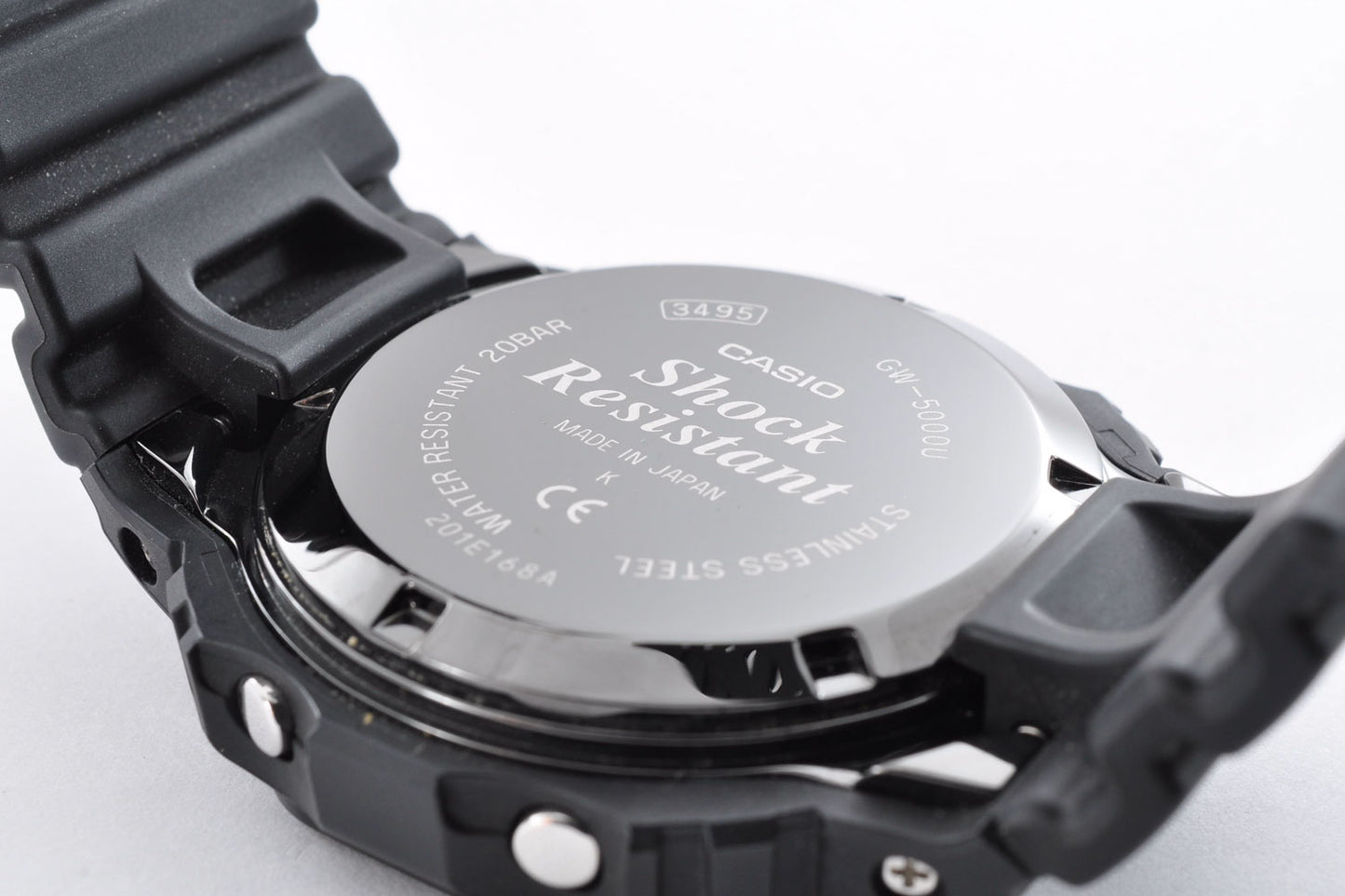 Casio G-SHOCK GW-5000U-1JF Solar Radio Men Watch Made in Japan 3495 Used From Japan