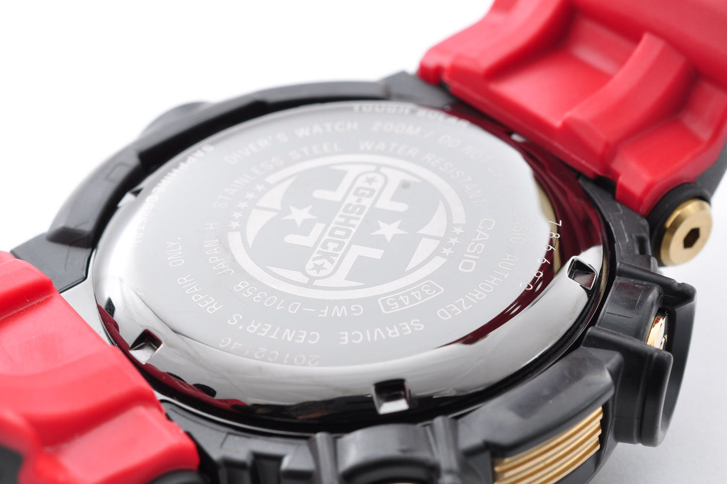Casio G-Shock GWF-D1035B-1 Frogman Gold 35th Anniversary Watch w/Box 3445 Used From Japan