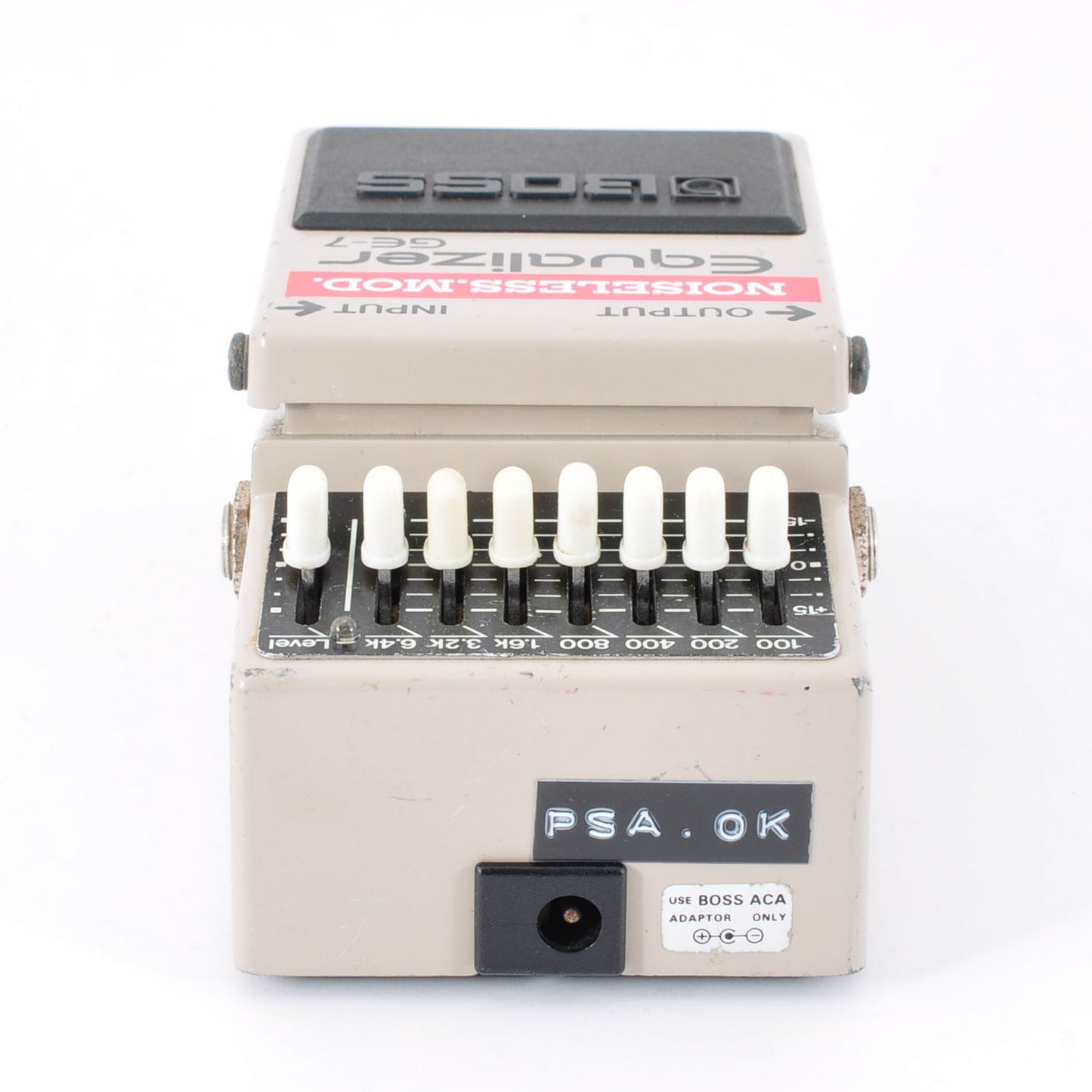 Boss GE-7 Modified Noiseless Equalizer PSA.OK Made In Taiwan 1994 Effects Pedal Used From Japan #CG40886