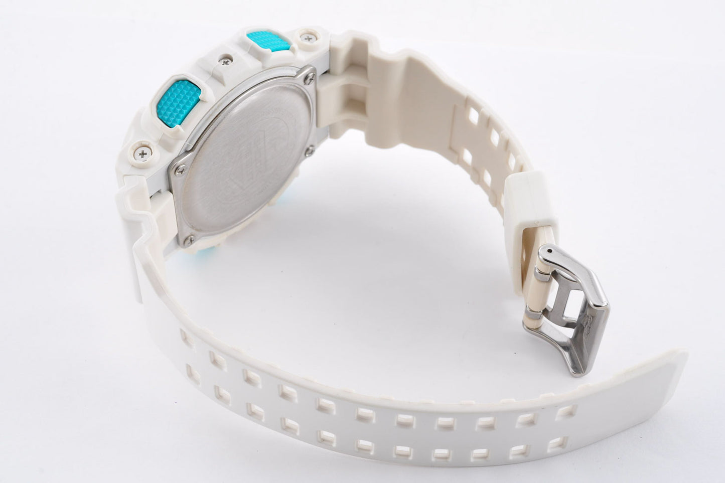 Casio G-Shock GA-110WG-7AJF White Blue Green Men's Watch 5146 Used From Japan