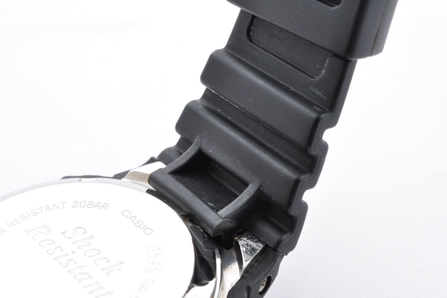Casio G-Shock DW-5000-1JF 2001 First Reissue Screw Back Model 1545 Used From Japan