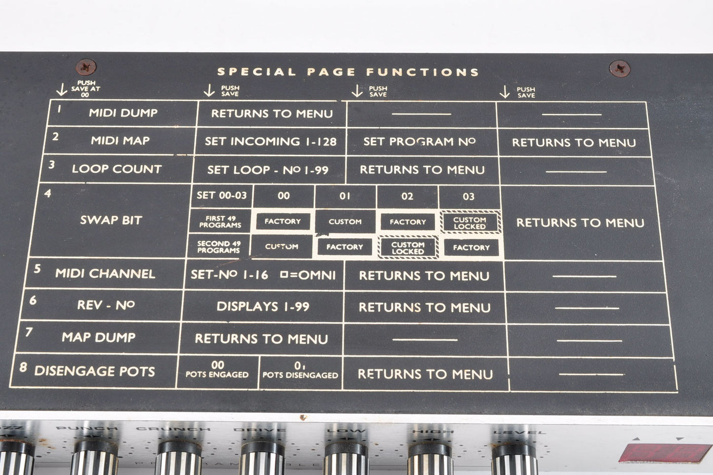 Tech21 NYC PSA-1 SansAmp Model Preamp 1U Rackmount Made In U.S.A. Tested Used From Japan #82279