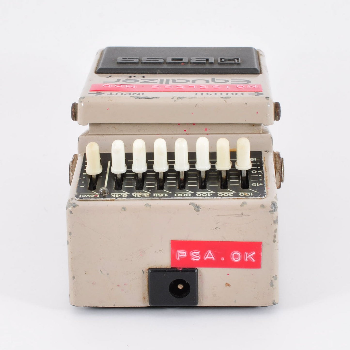 Boss GE-7 Modified Noiseless Equalizer PSA.OK Made In Taiwan 1992 Effects Pedal Used From Japan #ZD60795